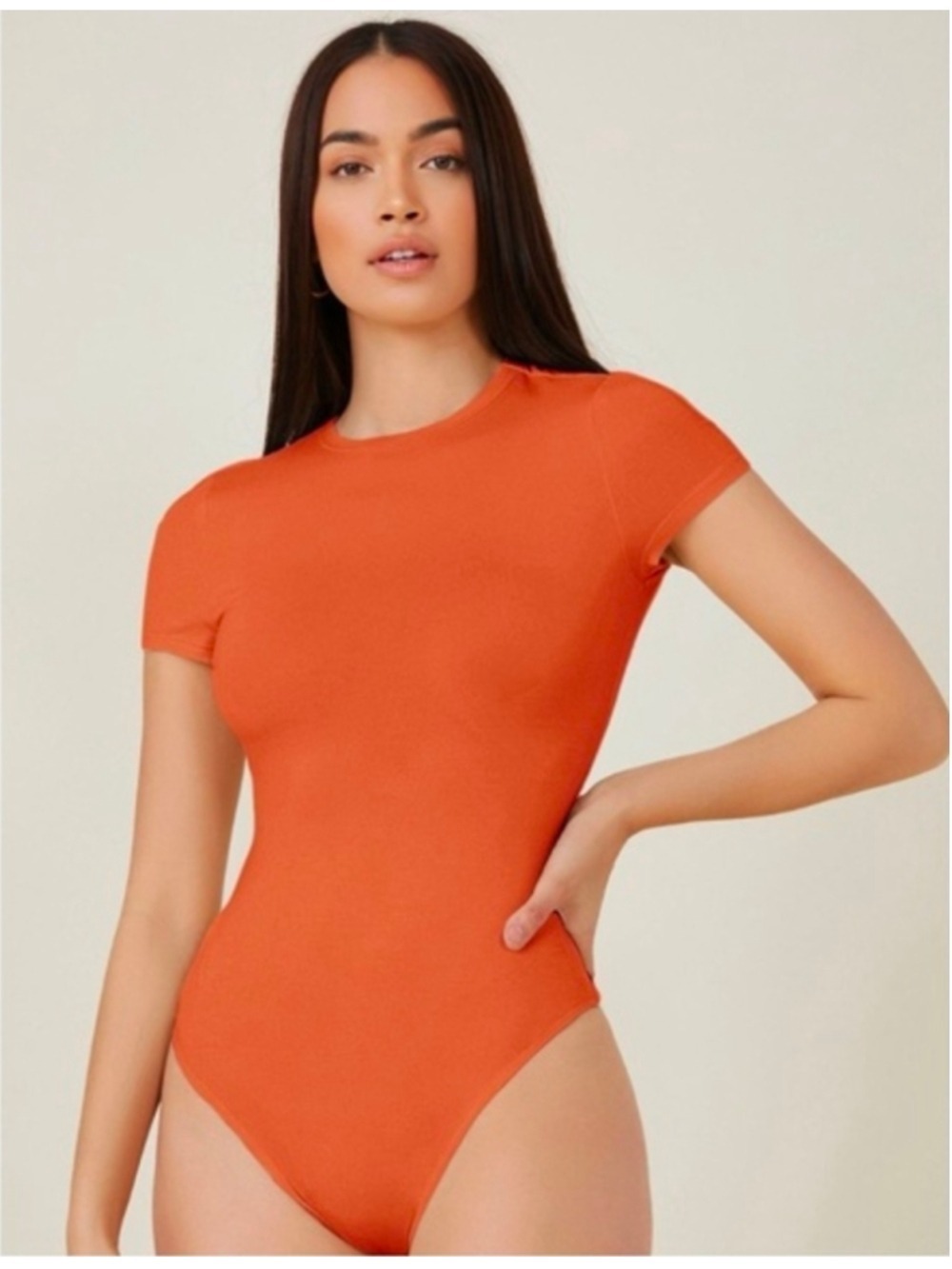 Parade Silky Mesh Short Sleeve Bodysuit Size M
